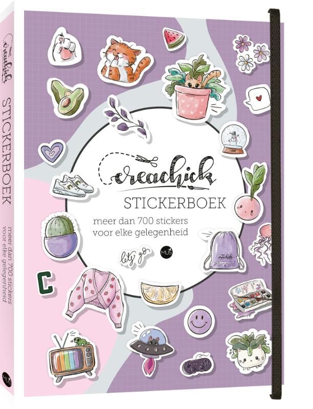 CreaChick; CreaChick Stickerboek