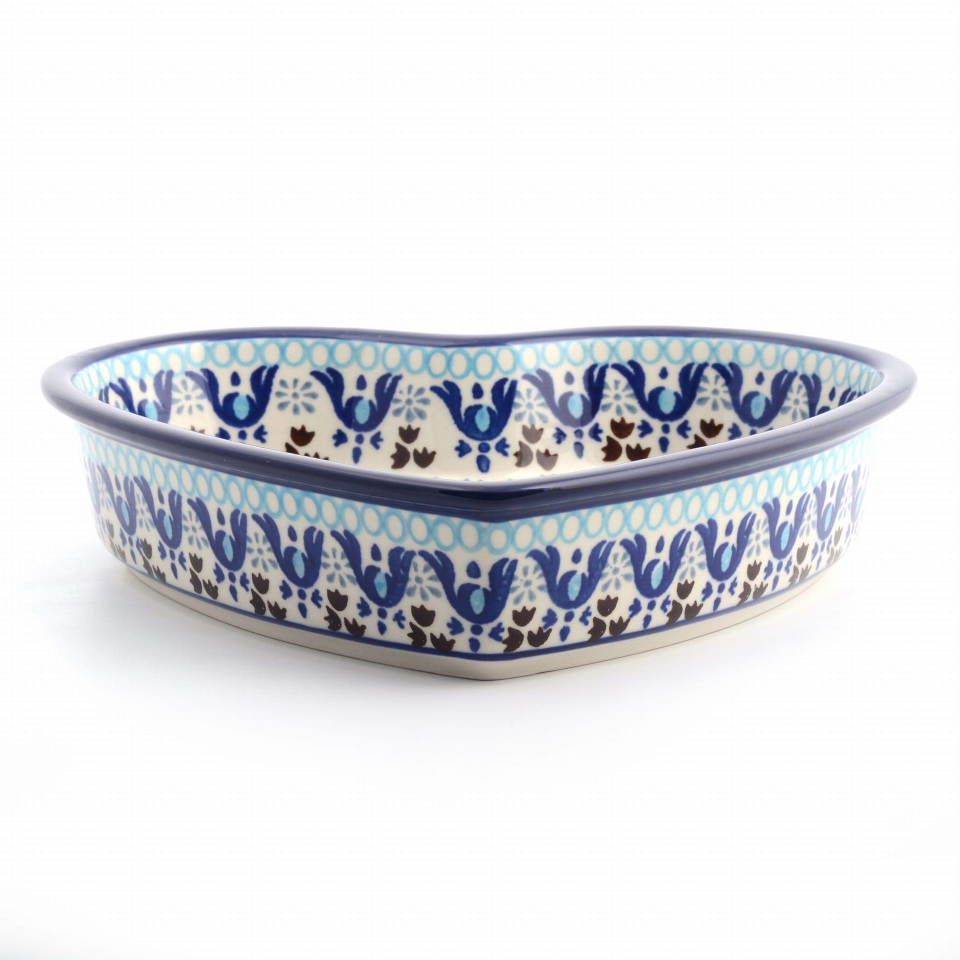 Bunzlau Castle Hartvormige ovenschaal 720 ml Marrakesh