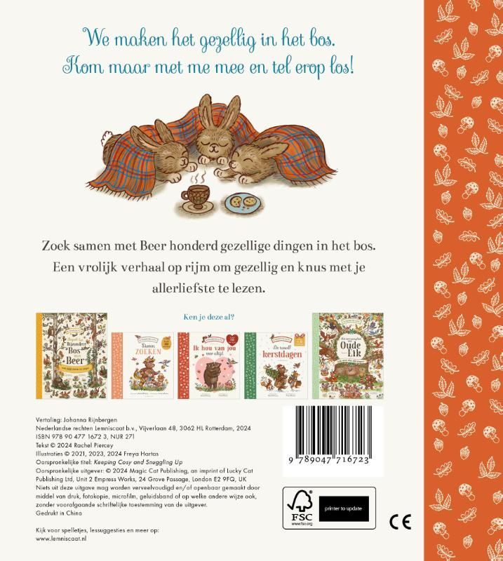 Rachel Williams; Gezellig en knus