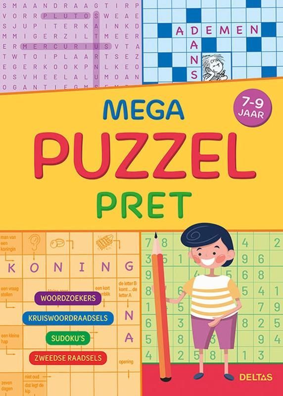 ZNU; Mega puzzelpret (7-9 j.)