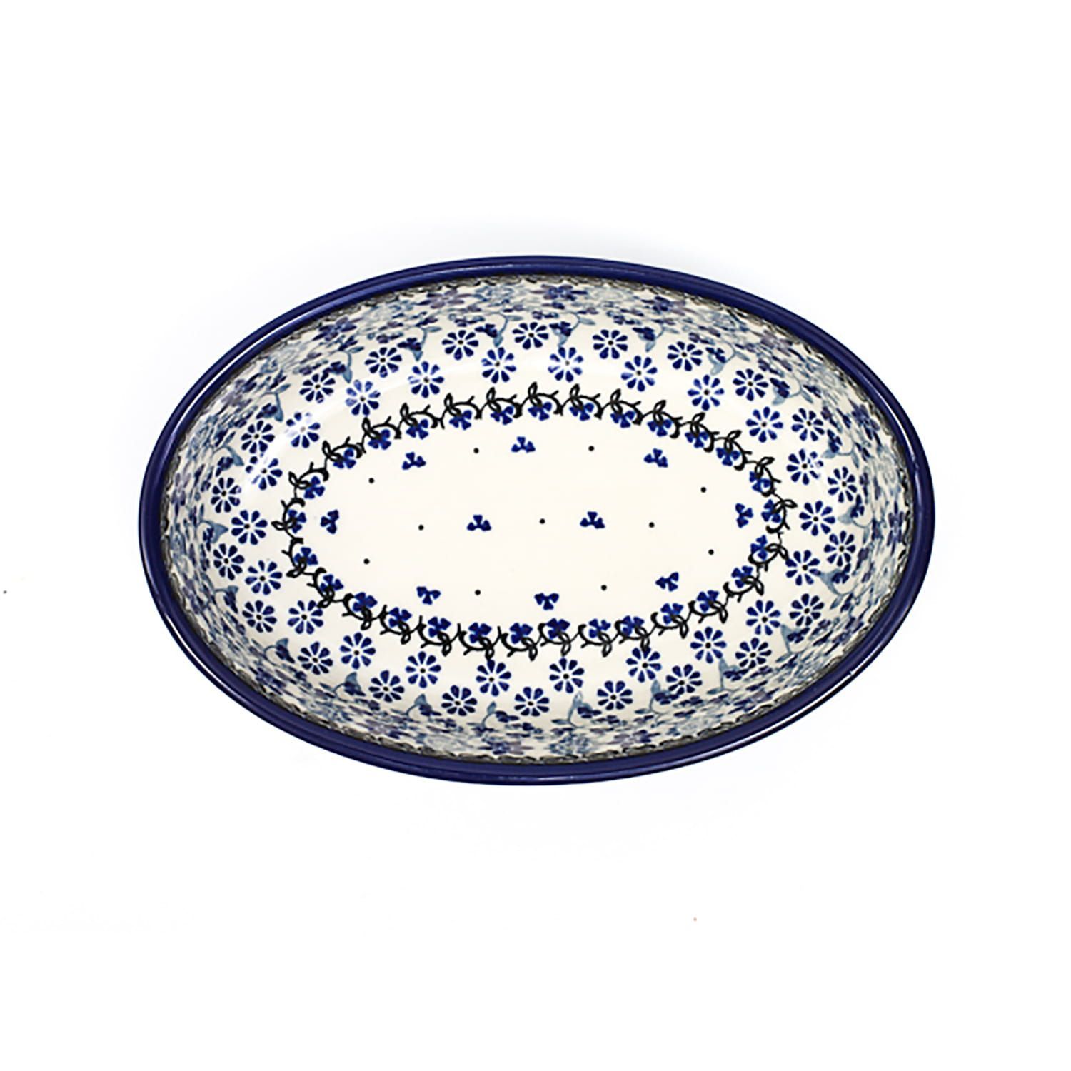 Bunzlau Castle Ovenschaal ovaal 810 ml Belle Fleur