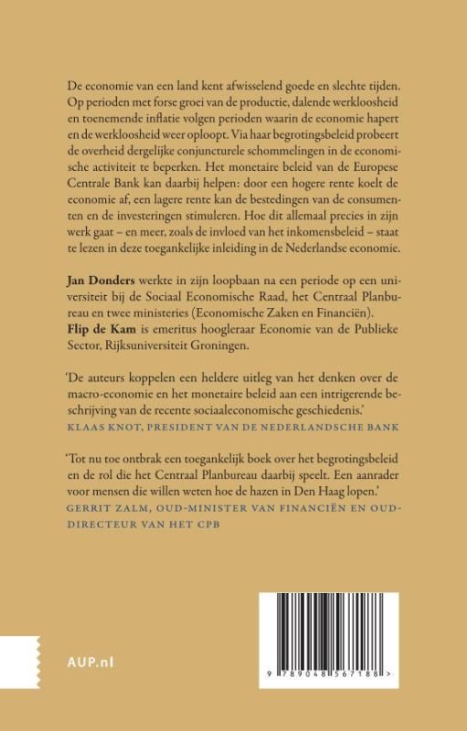 Jan Donders; De werking van de Nederlandse economie