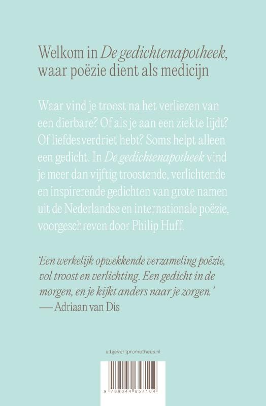 Philip Huff; De gedichtenapotheek