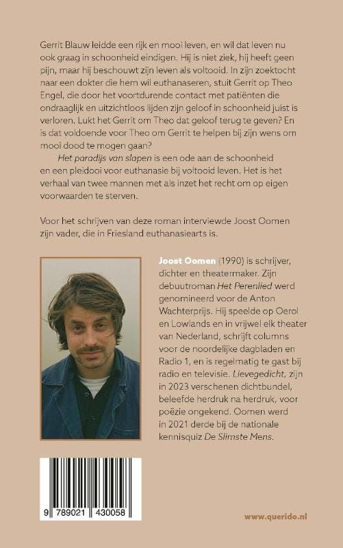 Joost Oomen; Het paradijs van slapen