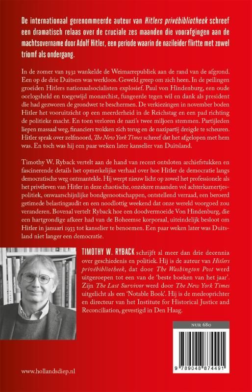 Timothy Ryback; Machtsovername