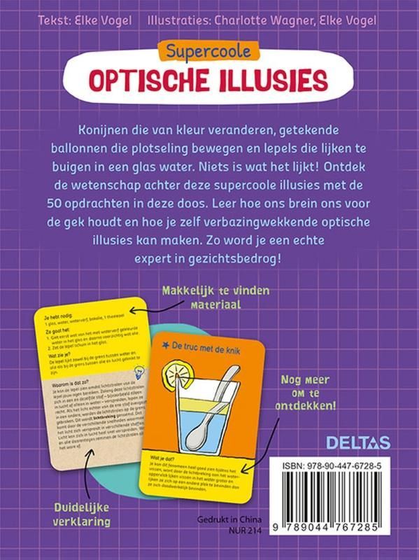 Supercoole optische illusies - doos met kaarten