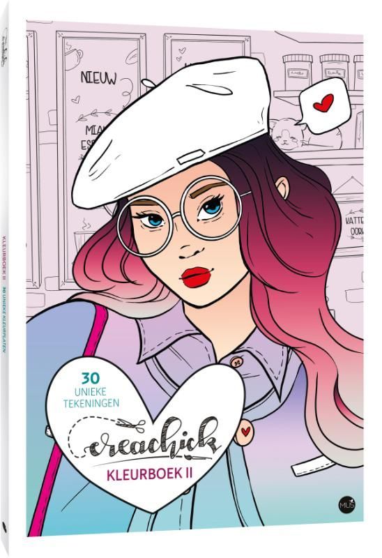 CreaChick; CreaChick kleurboek - II