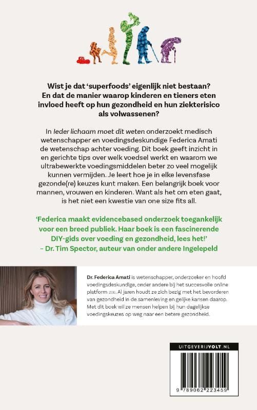 Frederica Amati; Ieder lichaam moet dit weten