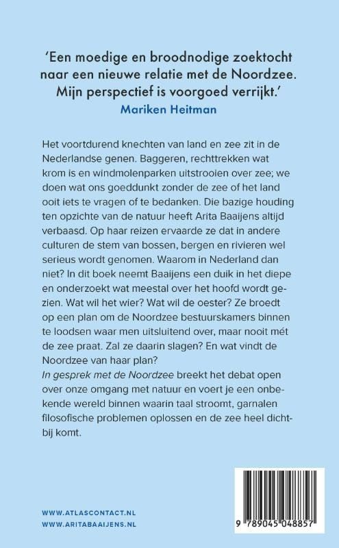 Arita Baaijens; In gesprek met de Noordzee