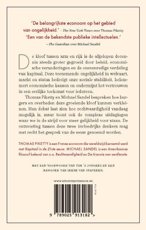 Thomas Piketty; Gelijkheid