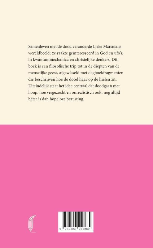 Lieke Marsman; Op een andere planeet kunnen ze me redden