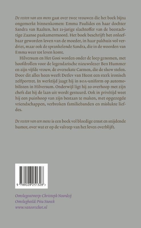 Detlev van Heest; De resten van een mens