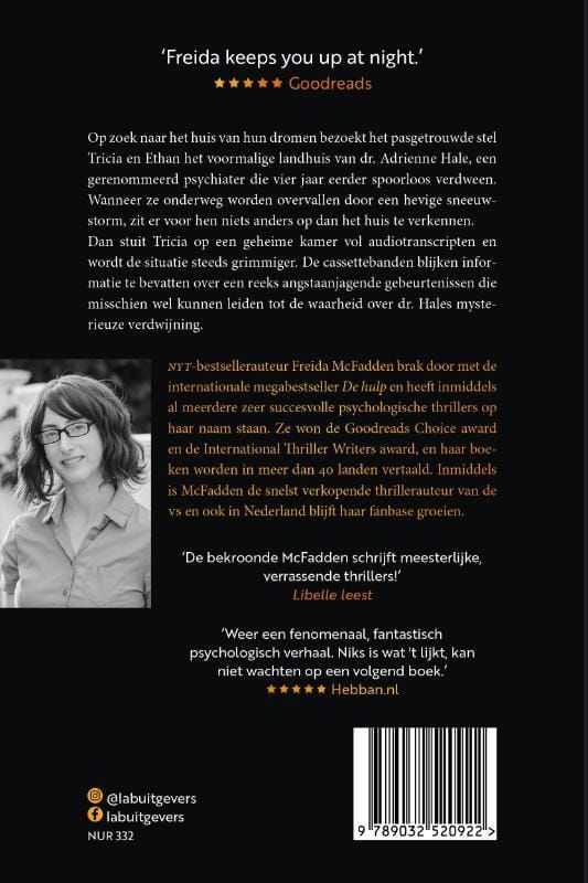 Freida McFadden; Lieg nooit