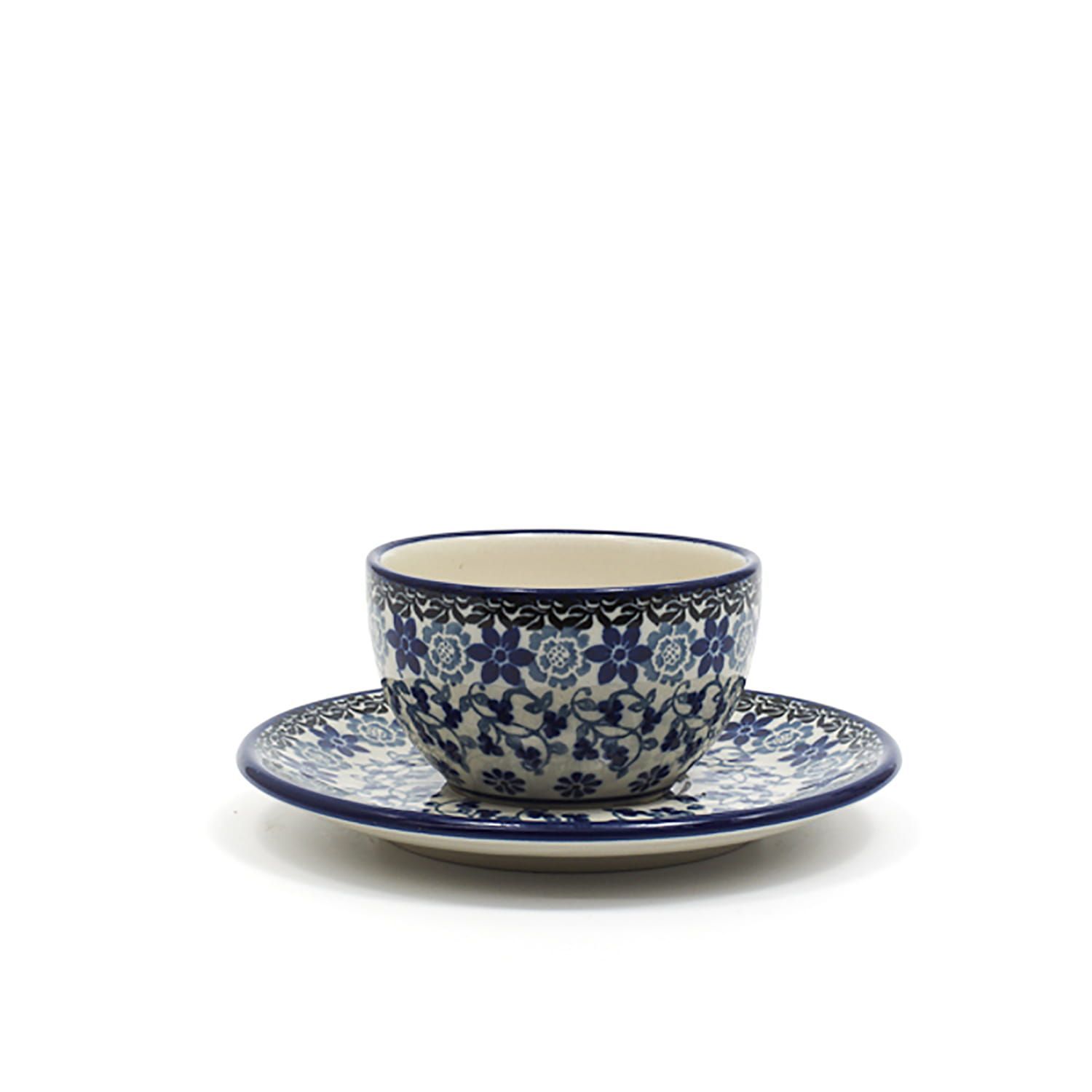 Bunzlau Castle Kop en schotel 200 ml Belle Fleur