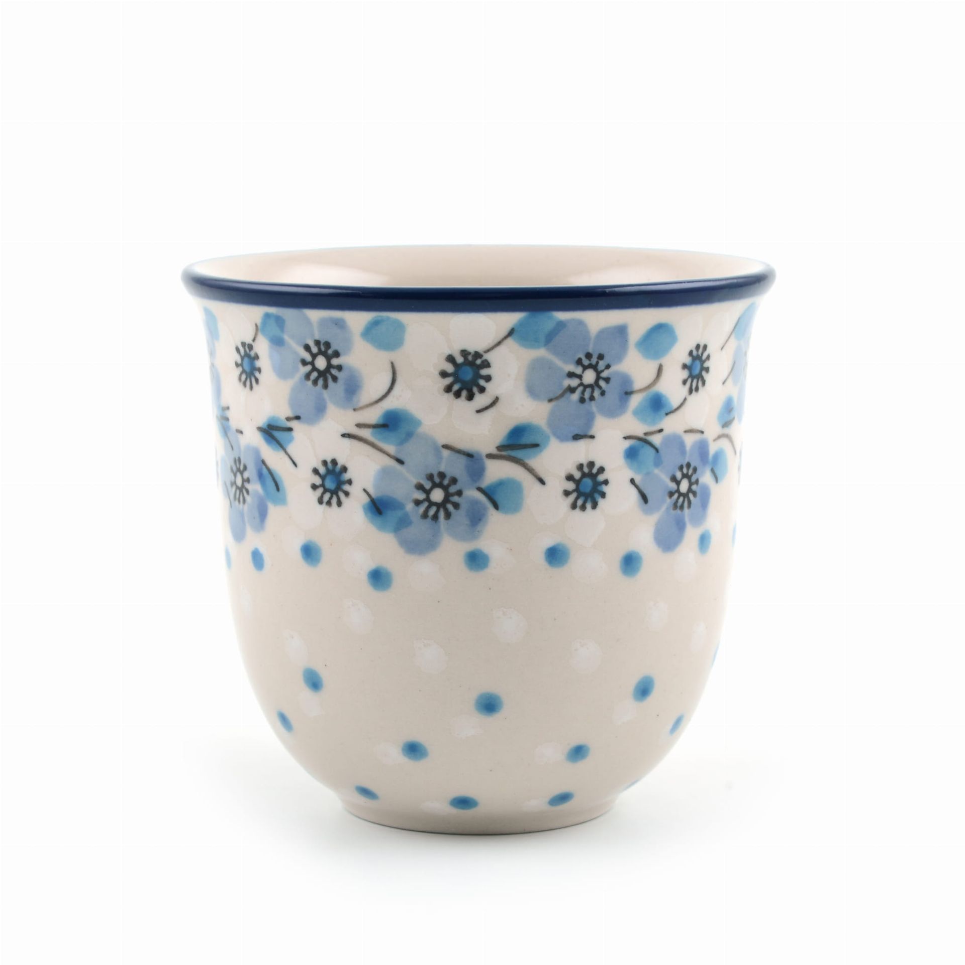 Bunzlau Castle Tulp mok 200 ml Blue White Love