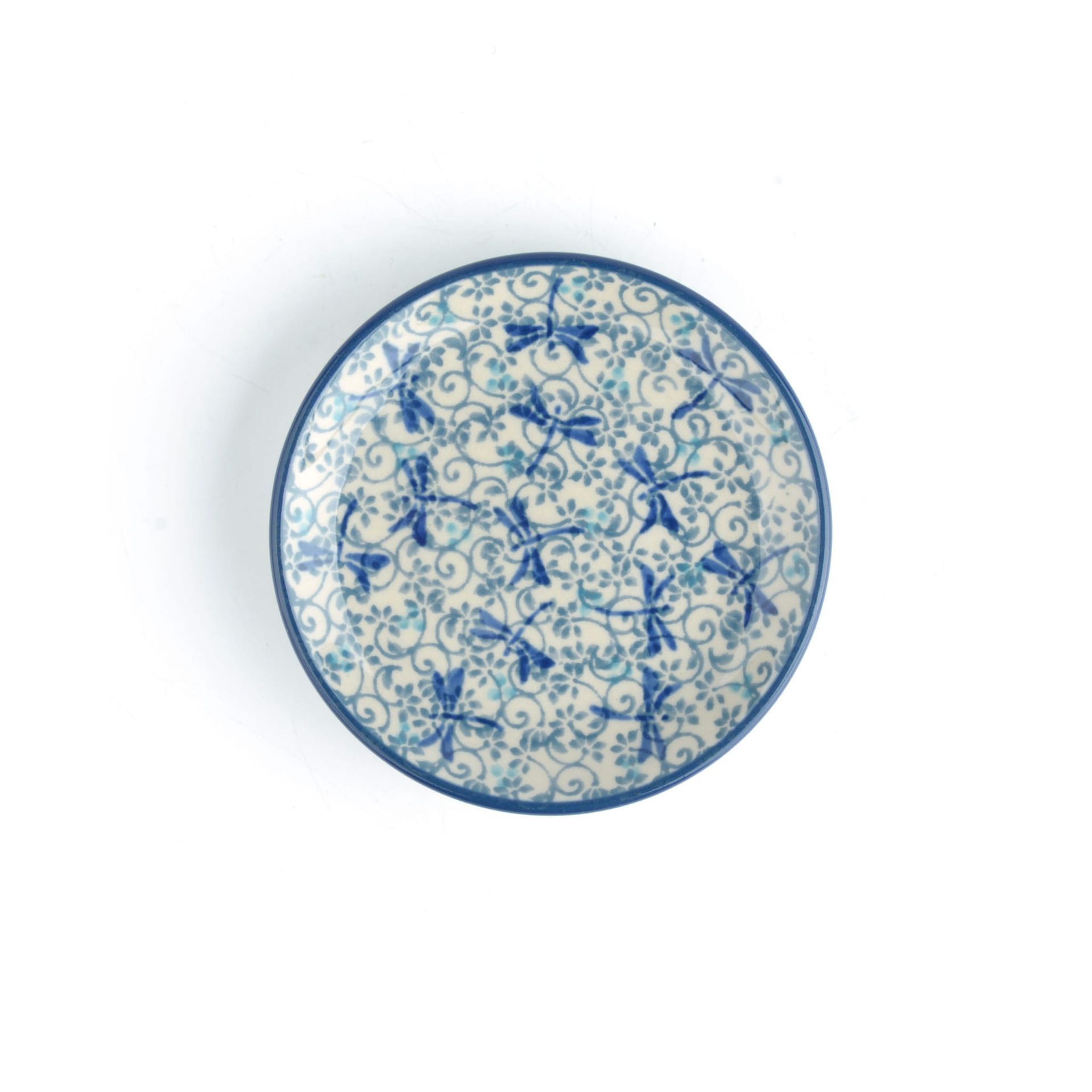 Bunzlau Castle Teabag Dish Round Firefly