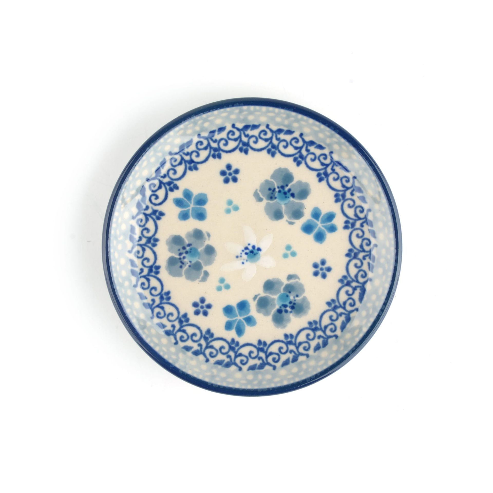 Bunzlau Castle Teabag Dish Round Symphony