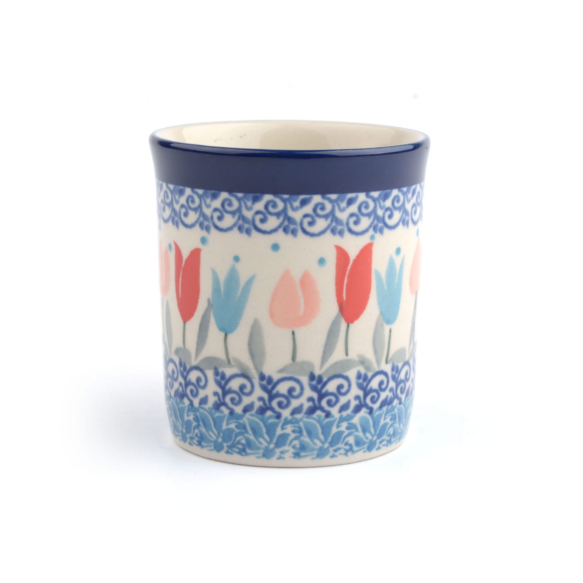 Bunzlau Castle Rechte mok 150 ml Tulip Lovely Pink