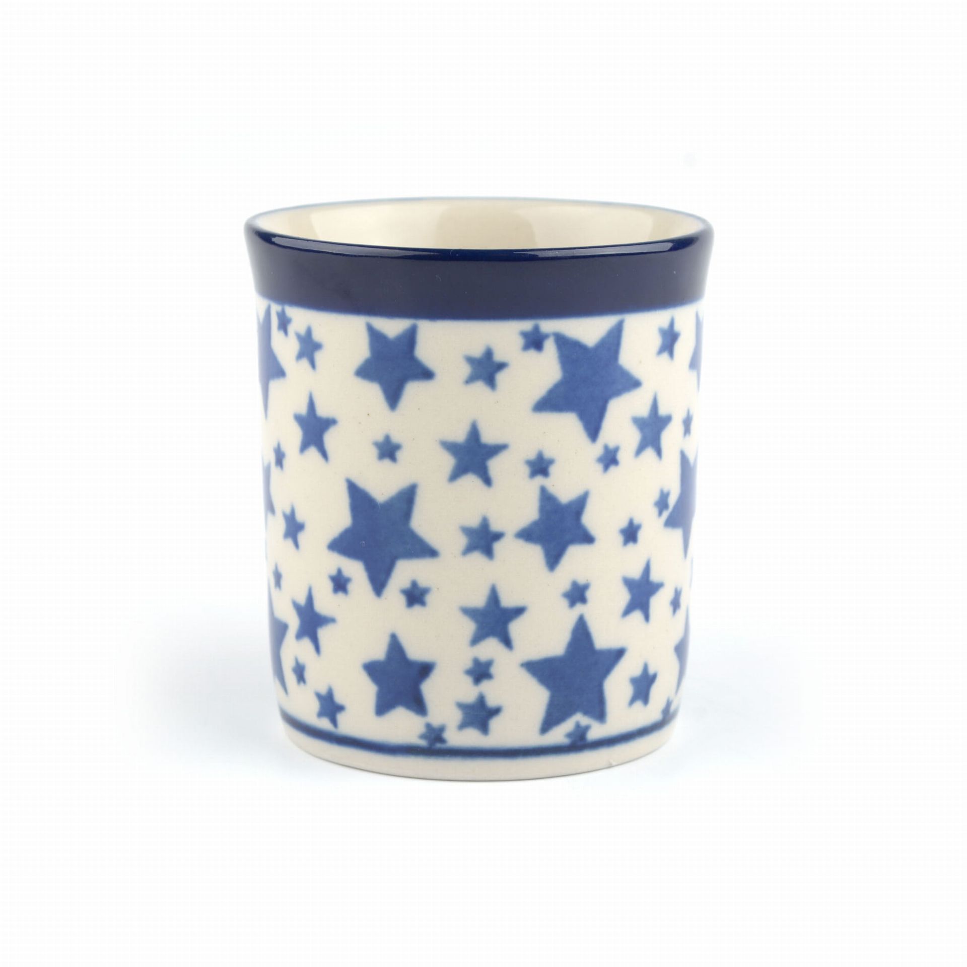 Bunzlau Castle Rechte mok 150 ml White Stars