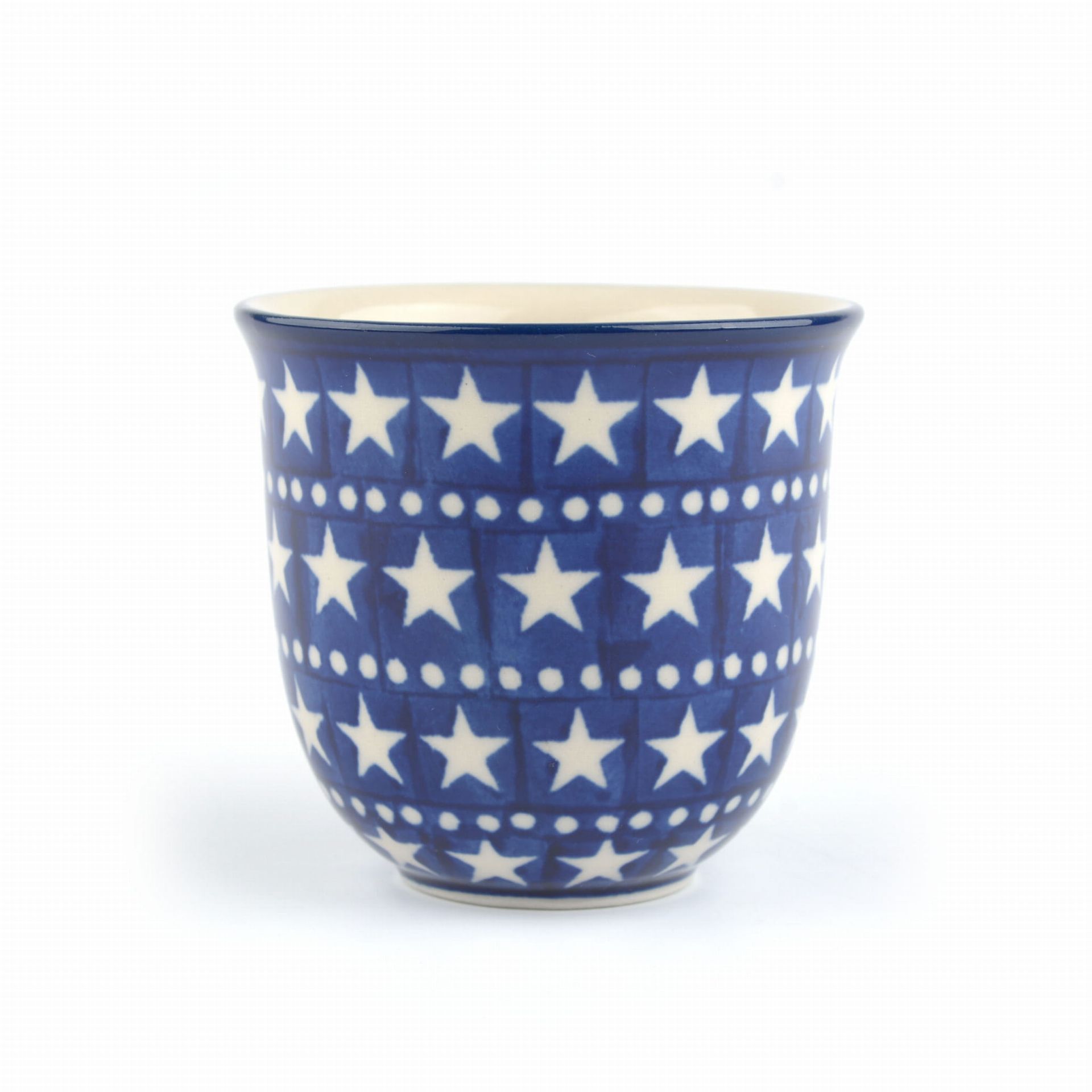 Bunzlau Castle Tulp mok 200 ml Blue Stars