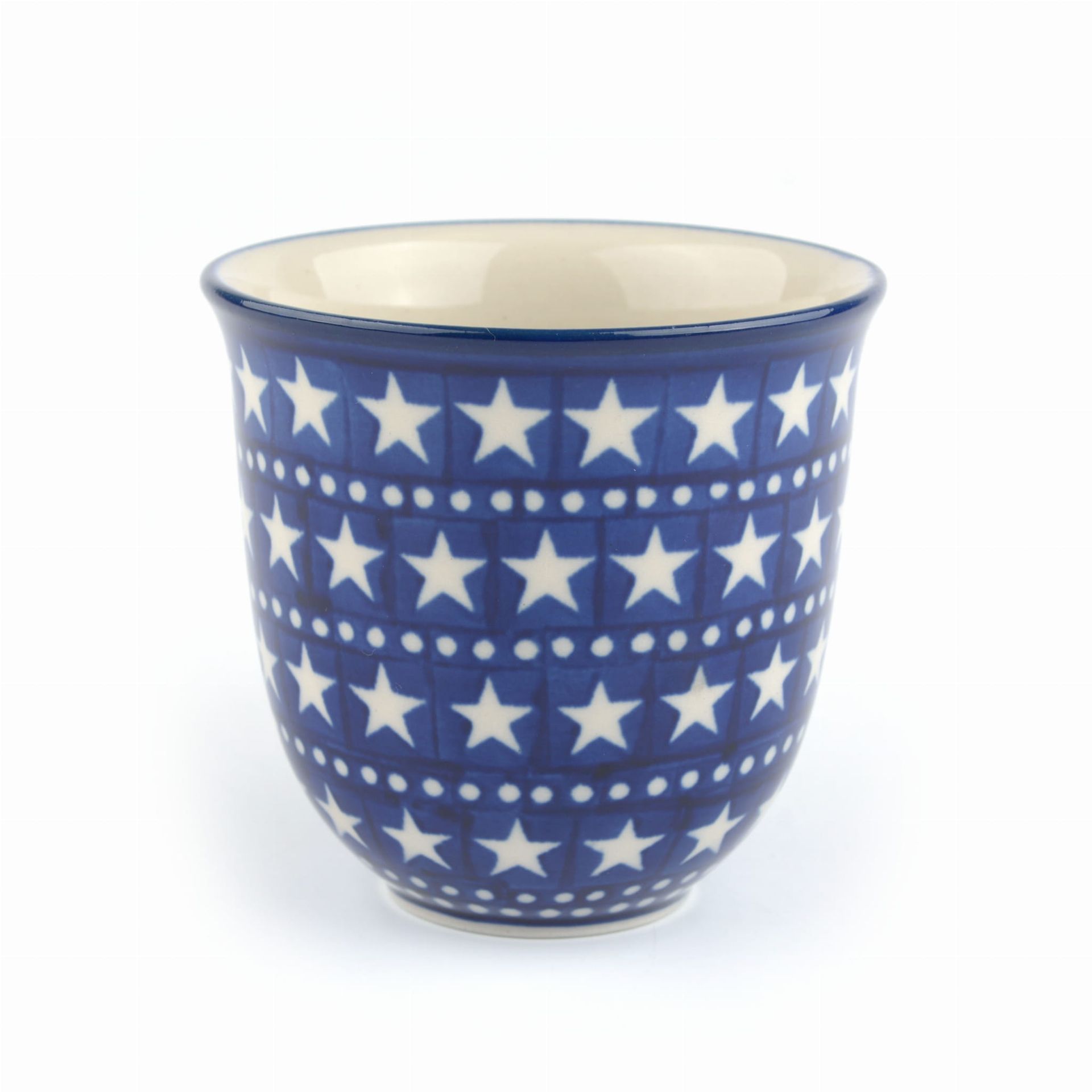 Bunzlau Castle Tulp mok 340 ml Blue Stars