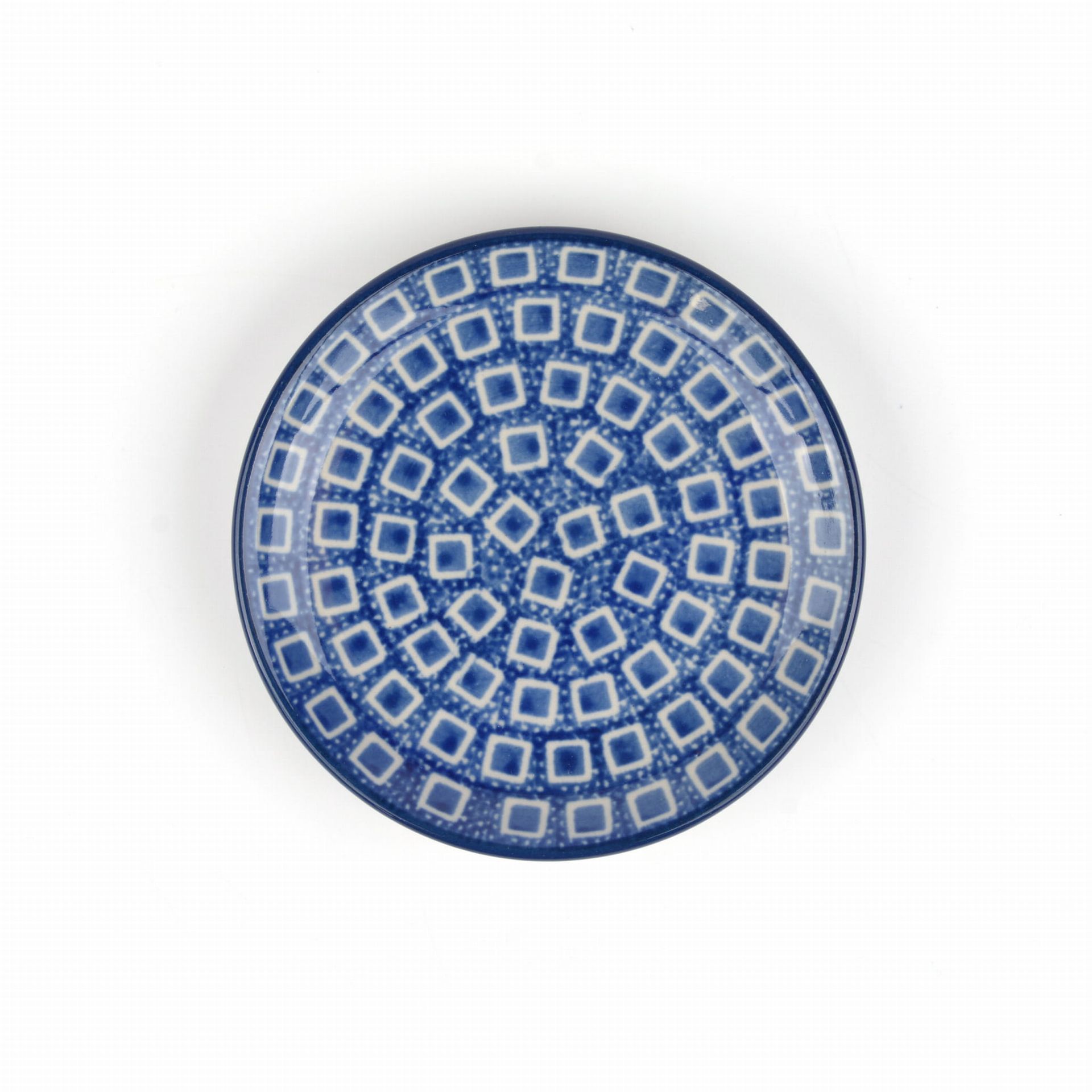 Bunzlau Castle Theetip rond Blue Diamond