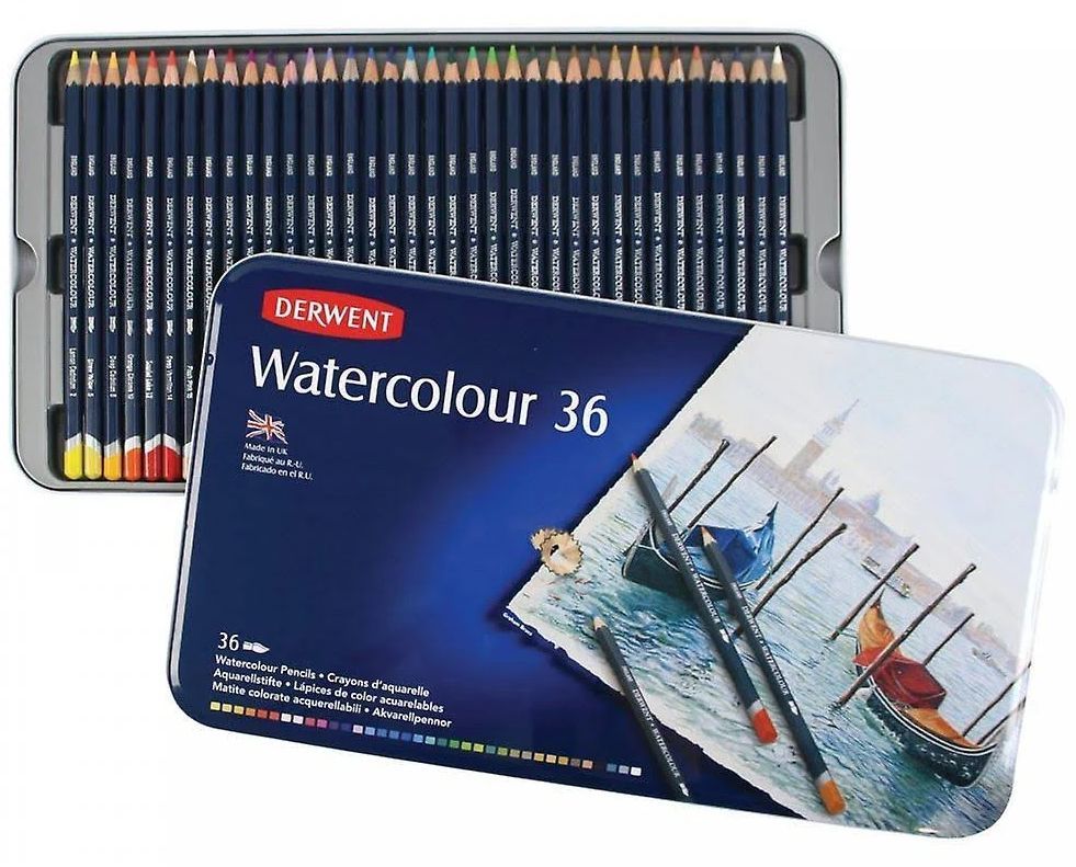 Derwent - Watercolour Potloden (36 kleuren)