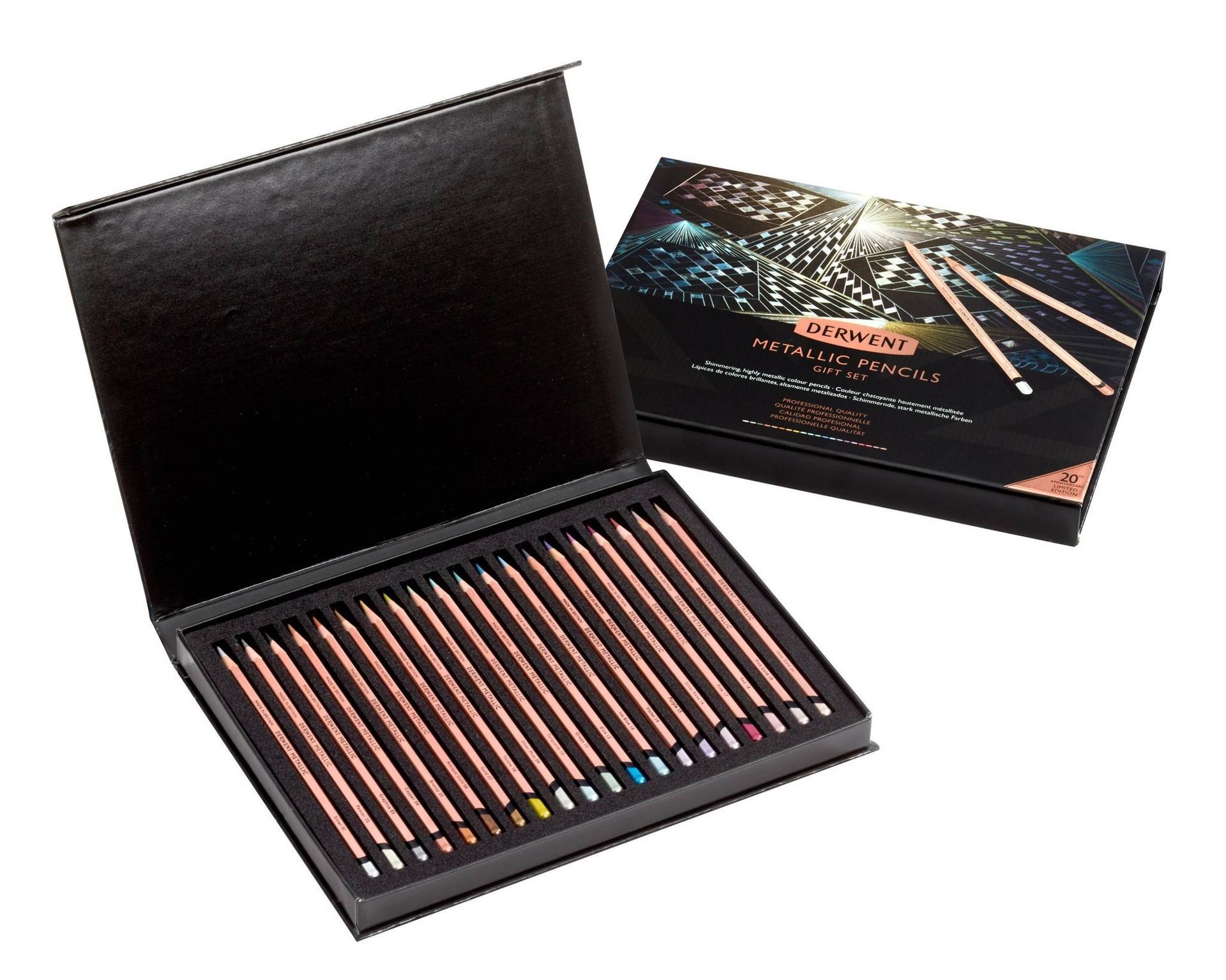 Derwent - Metallic Potloden Limited Edition (20 kleuren)