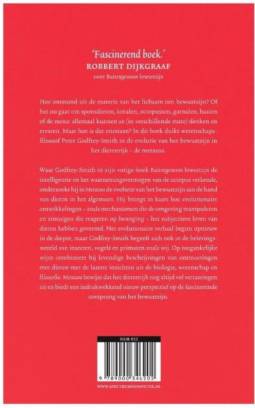 Peter Godfrey-Smith; Metazoa