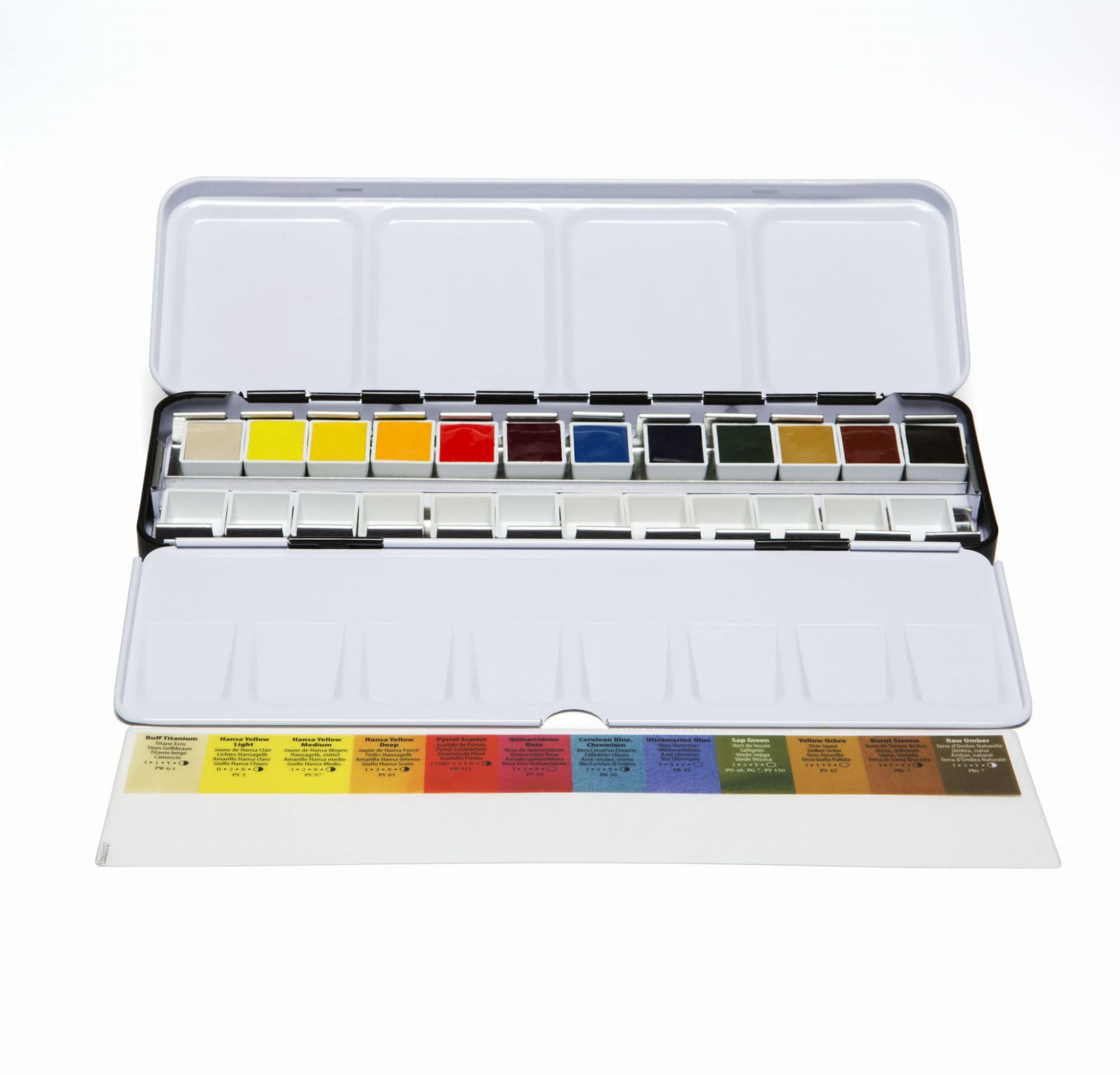 Daniel Smith; extra fine watercolours 12 halve napjes