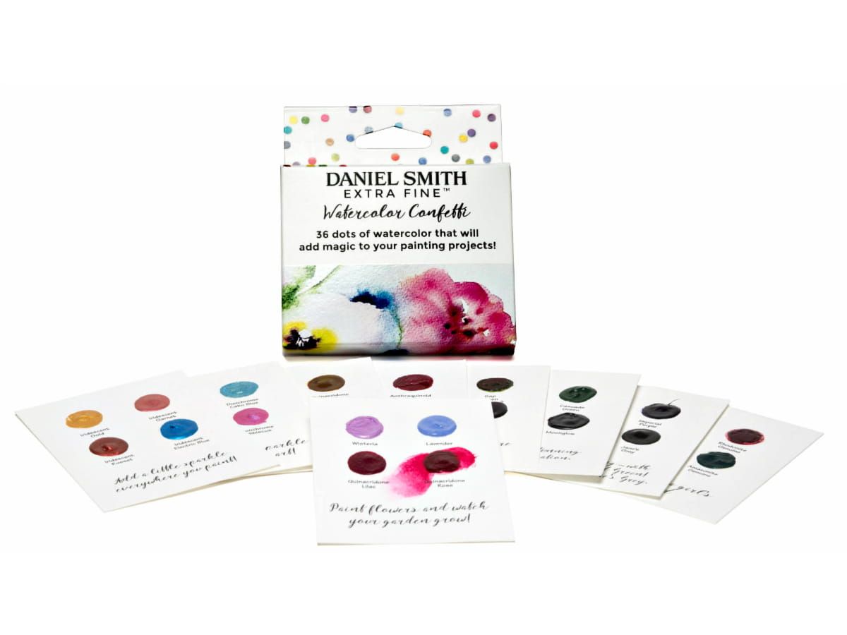 Daniel Smith; extra fine watercolour Confetti 36 dots