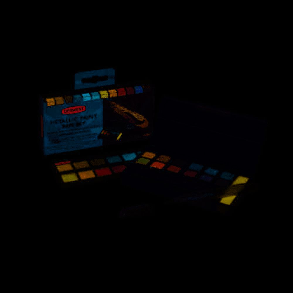 Derwent - Metallic Paint Pan Set