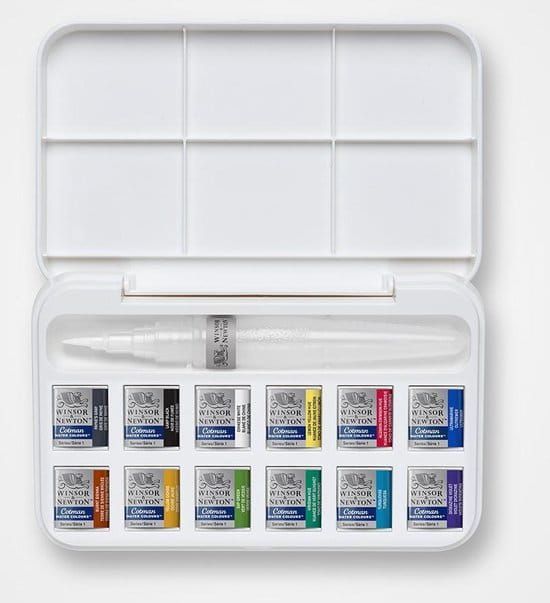 Winsor & Newton - Water Colours Brush pen set (14pc)