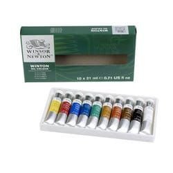 Winsor & Newton - Winton Olieverf Set 10 x 21 ml