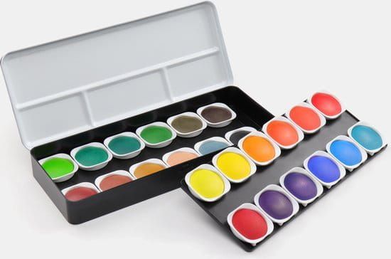 FINE TEC - Aquarelfarben Transparant Colours 24