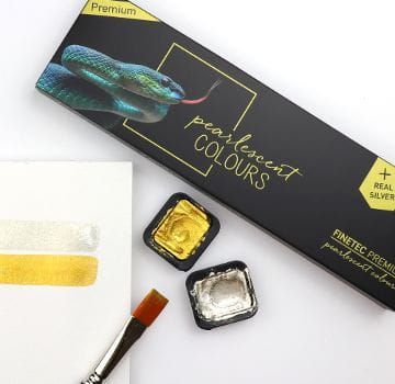 FINE TEC - Pearlescent Colours Metal Set 6 st.