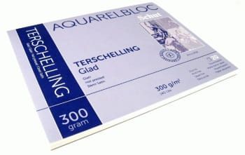 Schut; Aquarelpapier Terschelling Glad 300 gram 40x50 cm