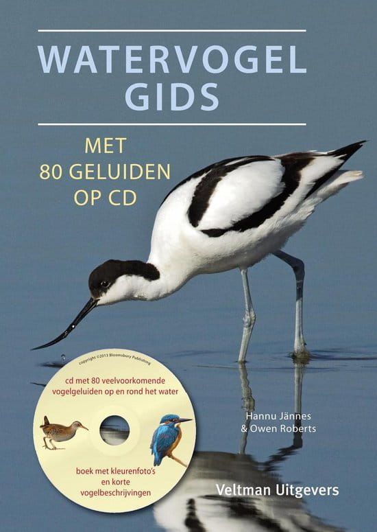 Hannu Jännes & Owen Roberts; Watervogelgids (met 80 geluiden op CD)