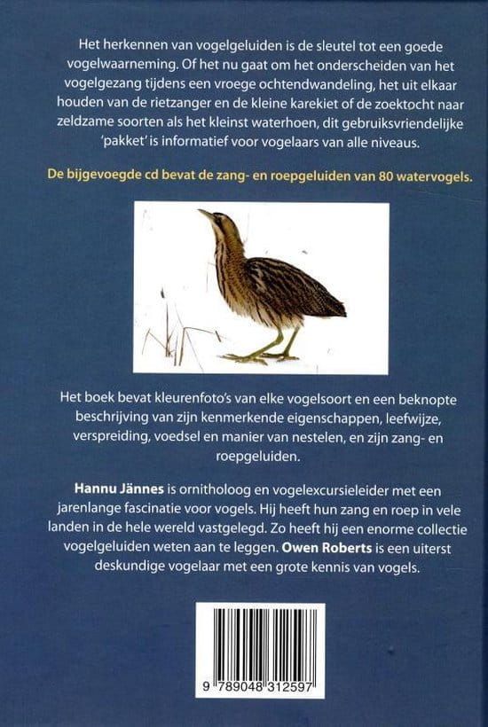 Hannu Jännes & Owen Roberts; Watervogelgids (met 80 geluiden op CD)