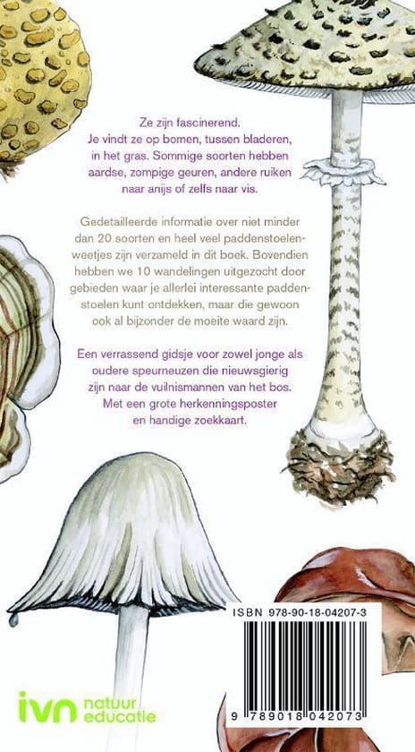 ANWB Paddenstoelen wandelboek