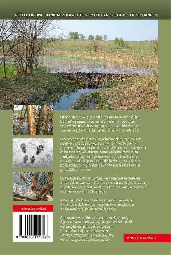 Annemarie van Diepenbeek; Veldgids Diersporen Europa