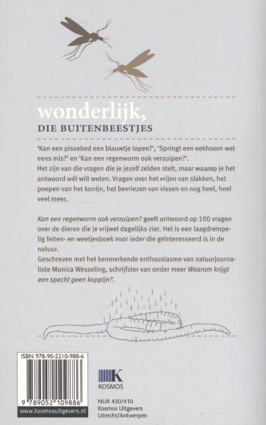 Monica Wesseling; Kan een regenworm ook verzuipen?