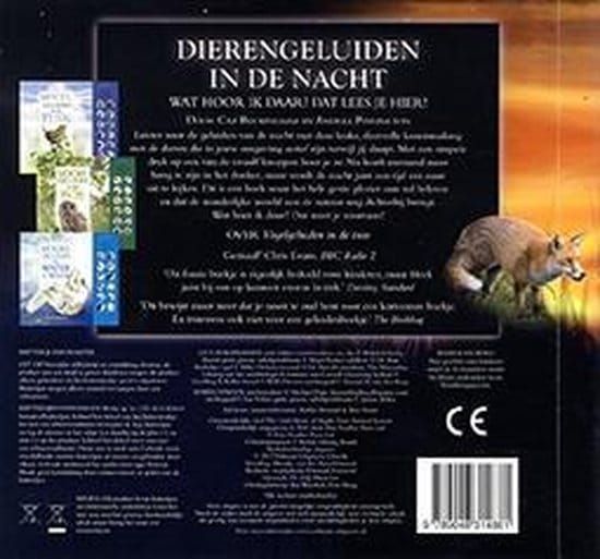 Dierengeluiden in de nacht