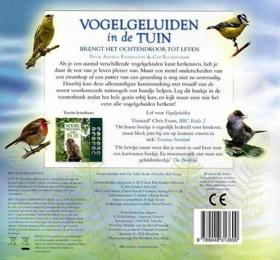 Vogelgeluiden in de tuin
