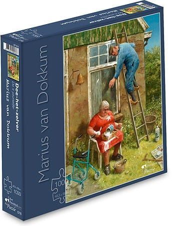 Legpuzzel Marius van Dokkum; Doe-het-zelver (1000 stukjes)