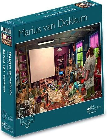 Legpuzzel Marius van Dokkum; Wachten op inspiratie (1000 stukjes)