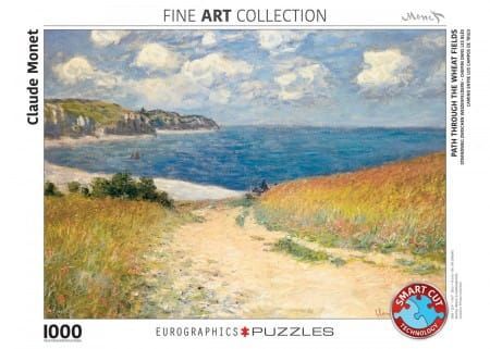 Eurographics; Claude Monet - Path Throught The Wheat Fields (1000)