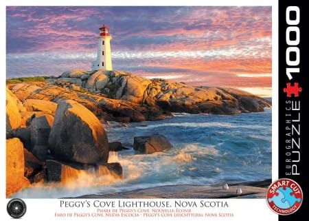 Eurographics; Peggy's Cove Lighthouse (1000) (Toptitel)