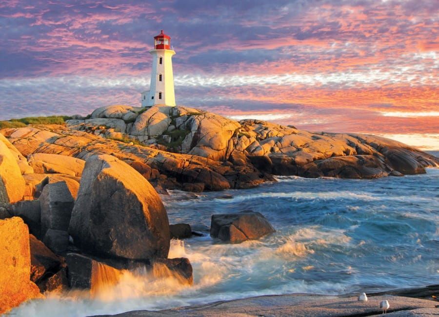 Eurographics; Peggy's Cove Lighthouse (1000) (Toptitel)