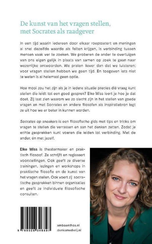 Elke Wiss; Socrates op sneakers